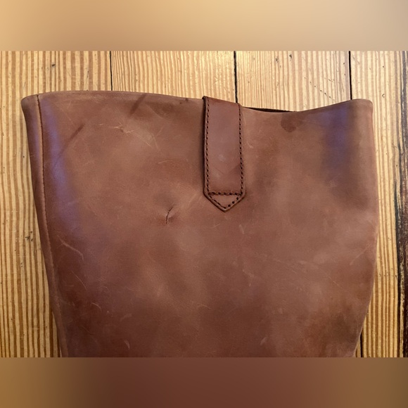 NWT Born Shaunie Extended Calf Boots in Cognac Sz 7. - Picture 8 of 12